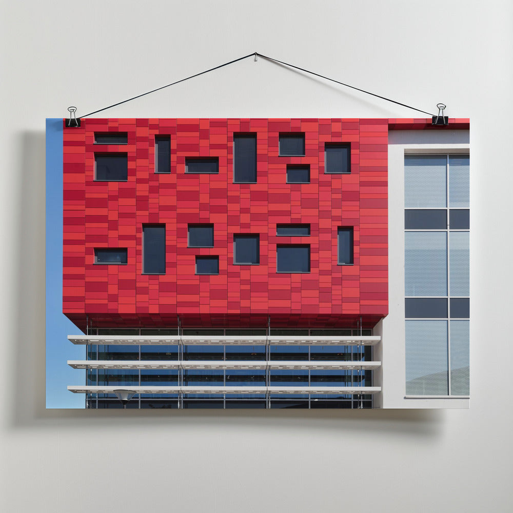 School front Poster och Canvastavla