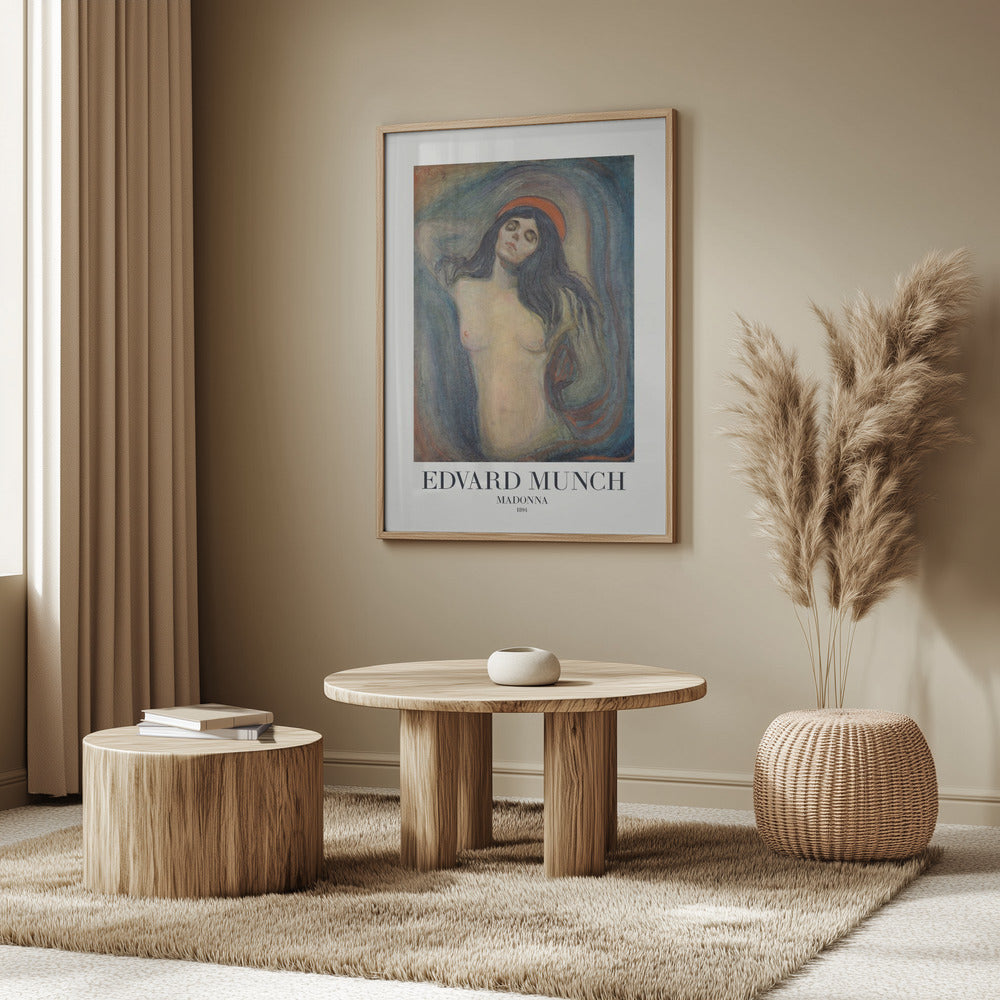 Madonna 1894 Poster och Canvastavla