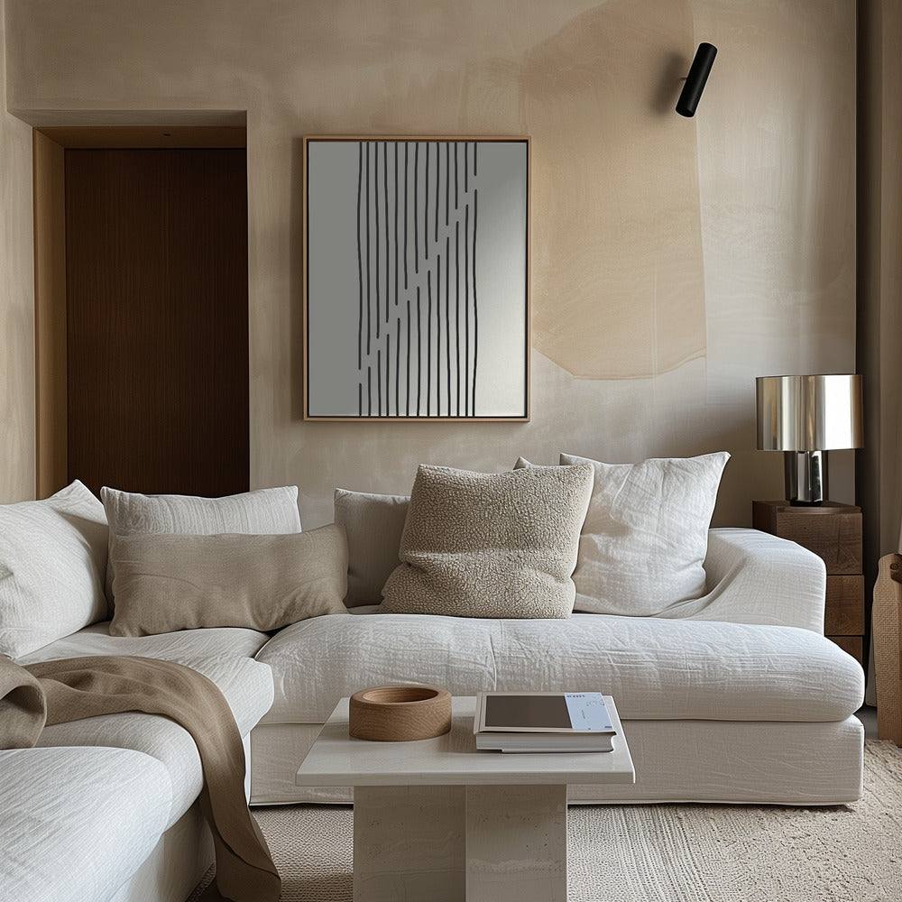 Minimal Line Design #3 Poster och Canvastavla