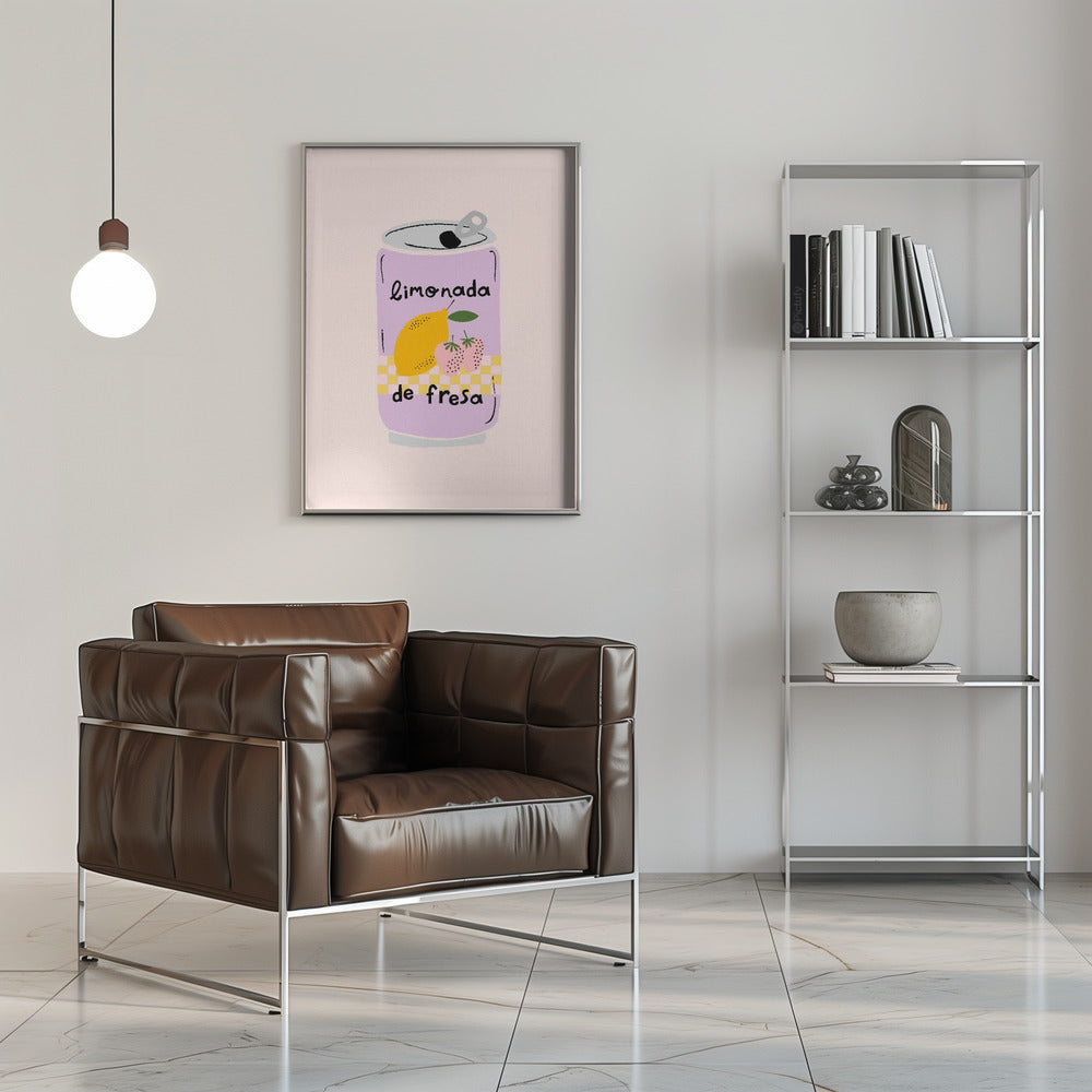 Strawberry Lemonade Poster och Canvastavla