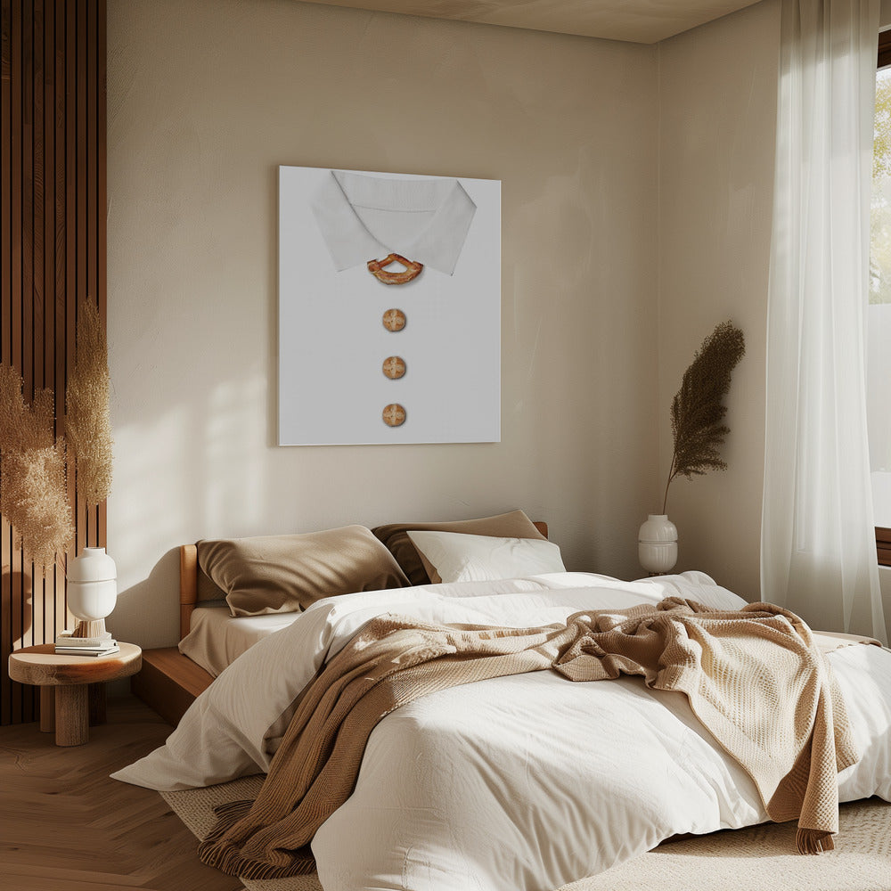 the baker bakes not only bread Poster och Canvastavla