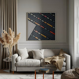 Wall of Windows Poster och Canvastavla