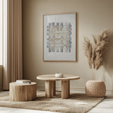 Pattern on Pattern No.2 Poster och Canvastavla
