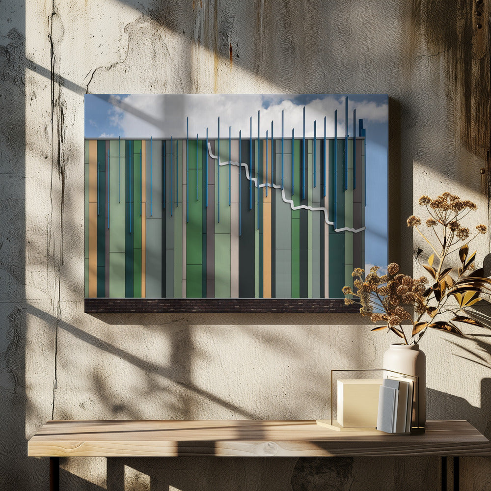 The coloured corner Poster och Canvastavla
