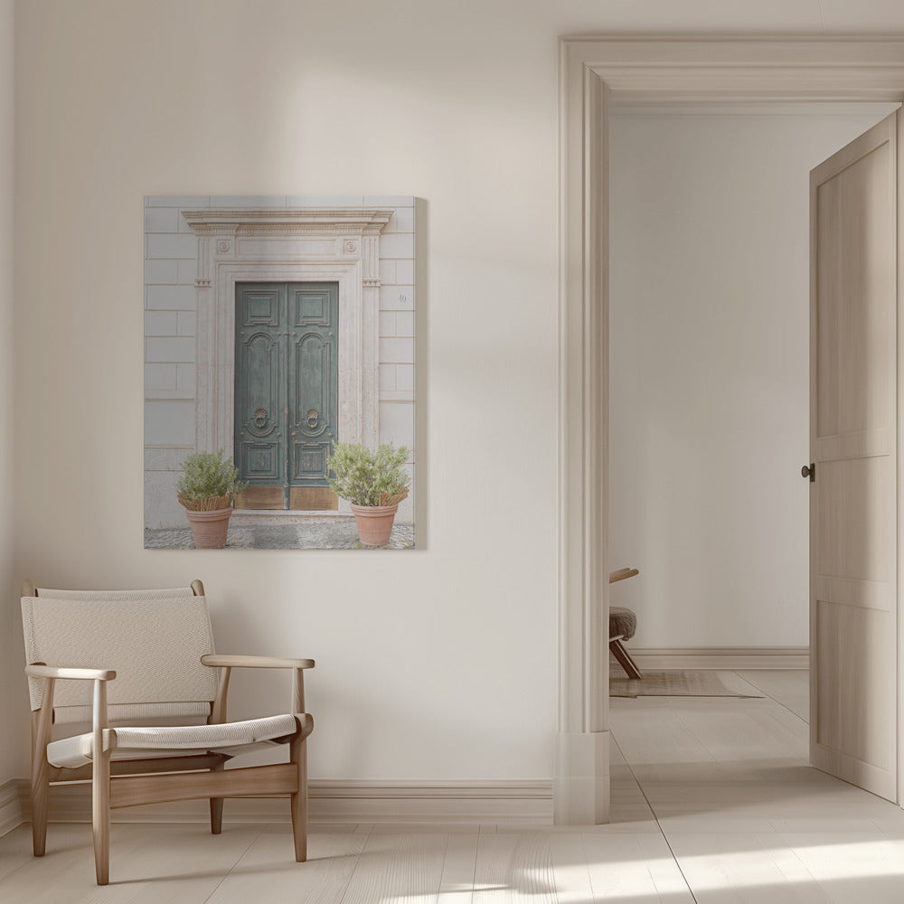 The Old Door Poster och Canvastavla