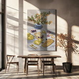 Gin and Tonic In the Afternoon Sun Illustration Poster och Canvastavla