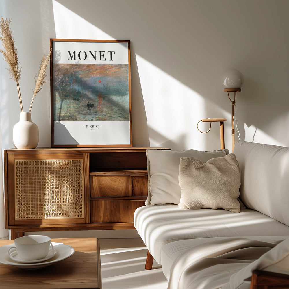 Sunrise 1872 Poster och Canvastavla