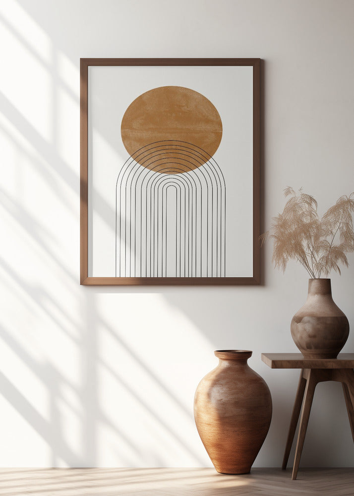 Abstract Flow No2. Poster och Canvastavla