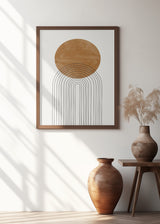 Abstract Flow No2. Poster och Canvastavla