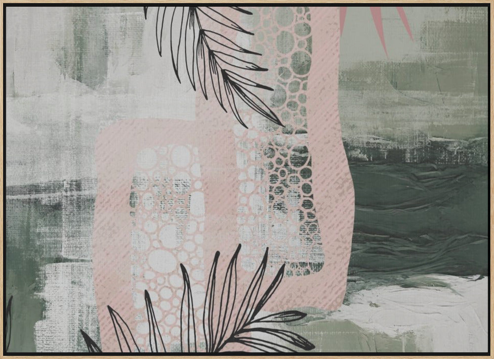 Verdant Blush 3 Poster och Canvastavla