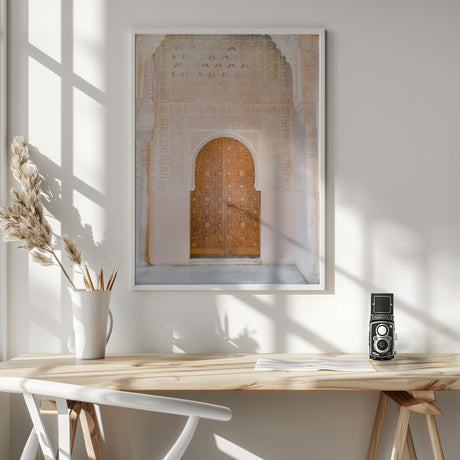 Alhambra door Poster och Canvastavla