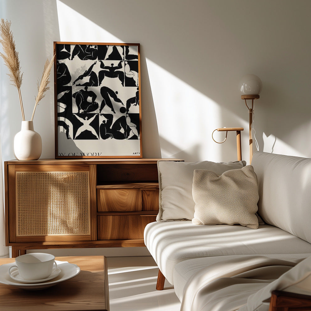 Body of Work (Noir) Poster och Canvastavla