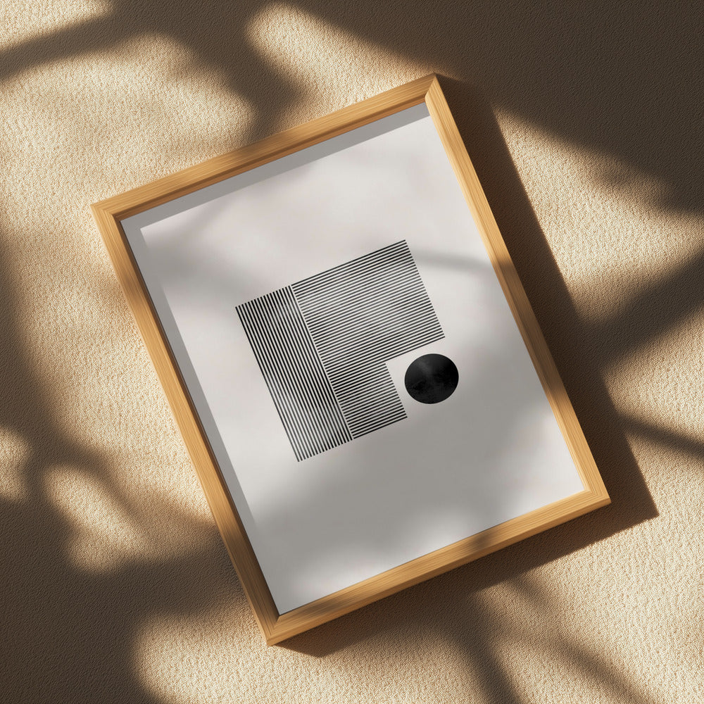 Minimalist square Poster och Canvastavla