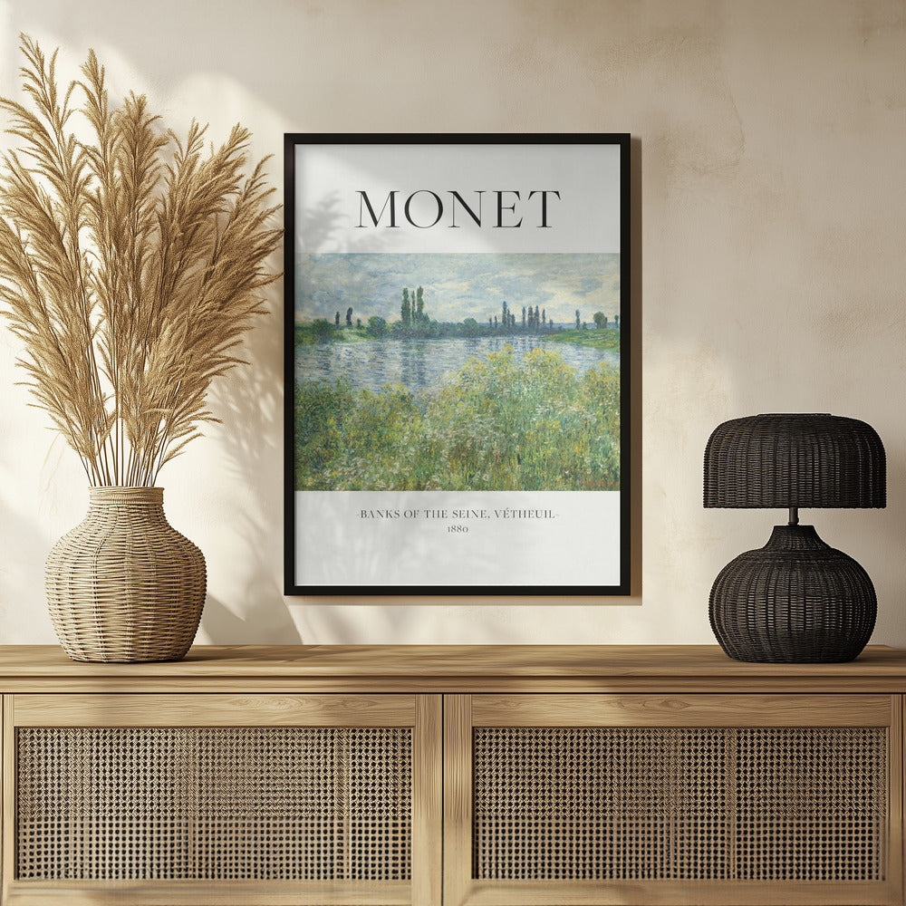 Banks Of The Seine Poster och Canvastavla
