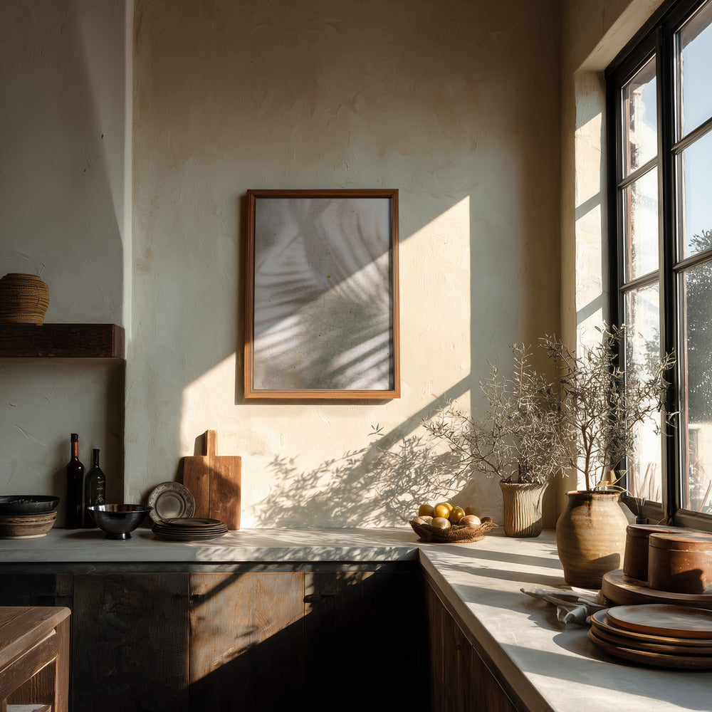 Palm Shadows Poster och Canvastavla