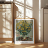 Jerusalem Artichoke Flowers Poster och Canvastavla