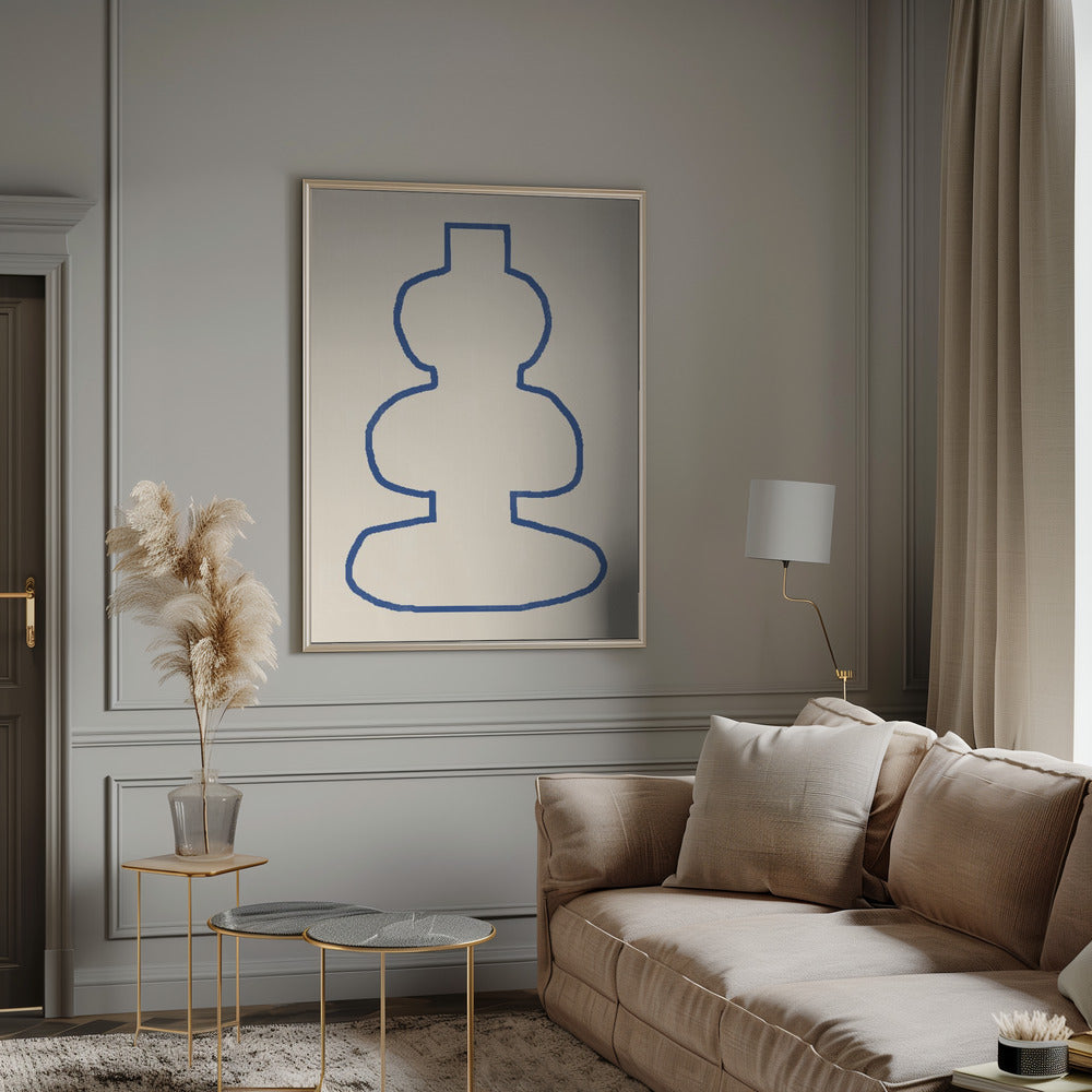Vase No13. Poster och Canvastavla