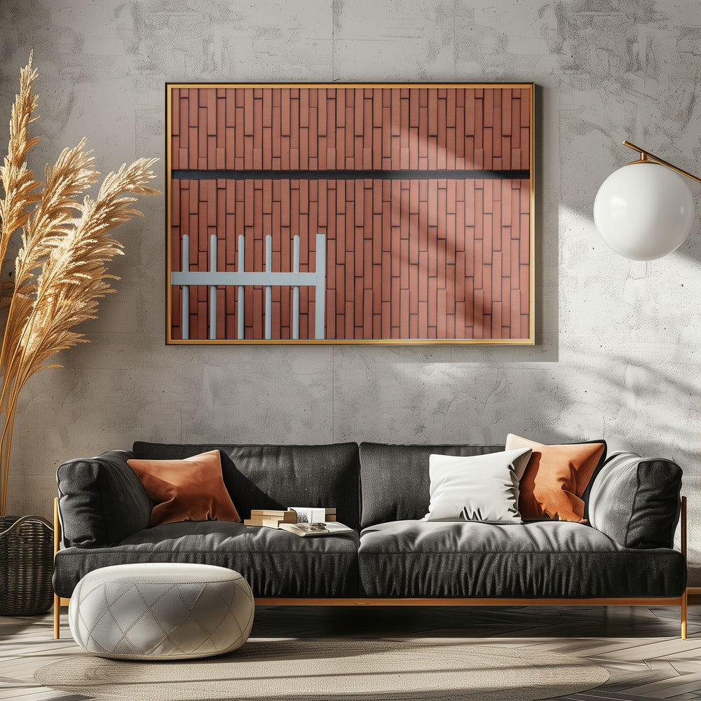 The fence Poster och Canvastavla
