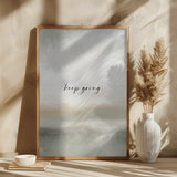 Keepgoingno2 Poster och Canvastavla