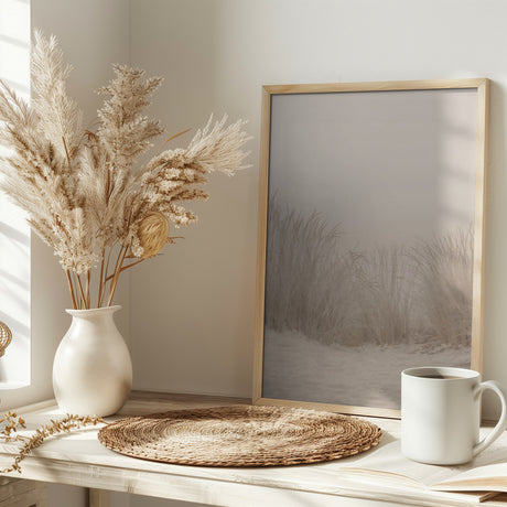 Dunes Grass Beige Poster och Canvastavla