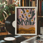 Pastel Flower Impression No 3 Poster och Canvastavla