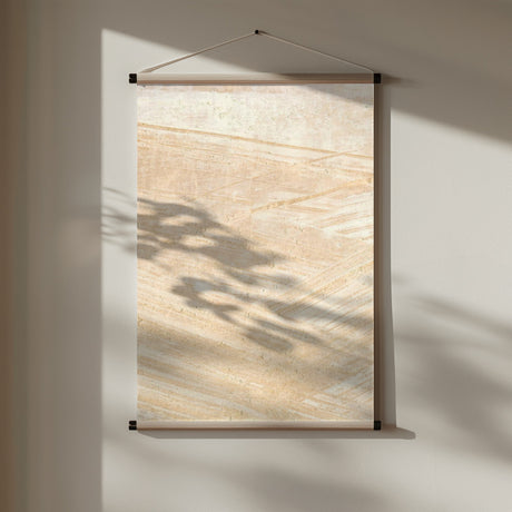 Abstract desert structure mural Poster och Canvastavla