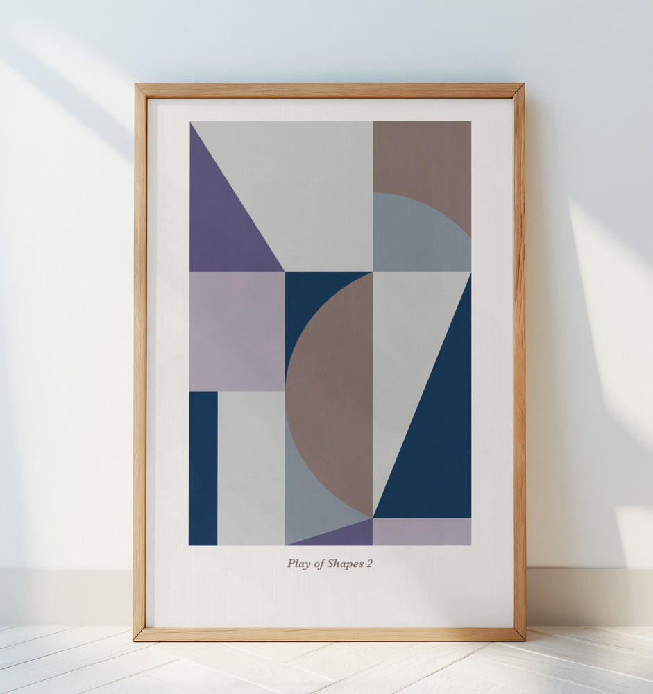 Play of Shapes 2 Poster och Canvastavla