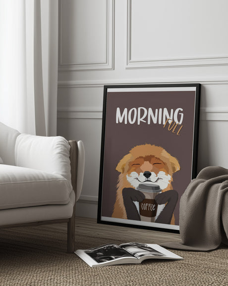 Morning Fuel Poster och Canvastavla