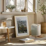 The Banks Of The Bier Near Bicetre Poster och Canvastavla