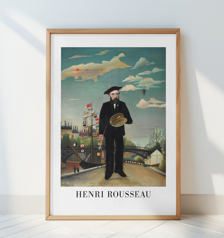 Self Portrait 1890 Poster och Canvastavla