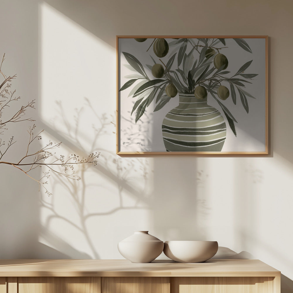 Olive Branches Poster och Canvastavla