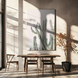 Sunrise Cactus Poster och Canvastavla