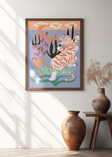 Hello Tiger Poster och Canvastavla