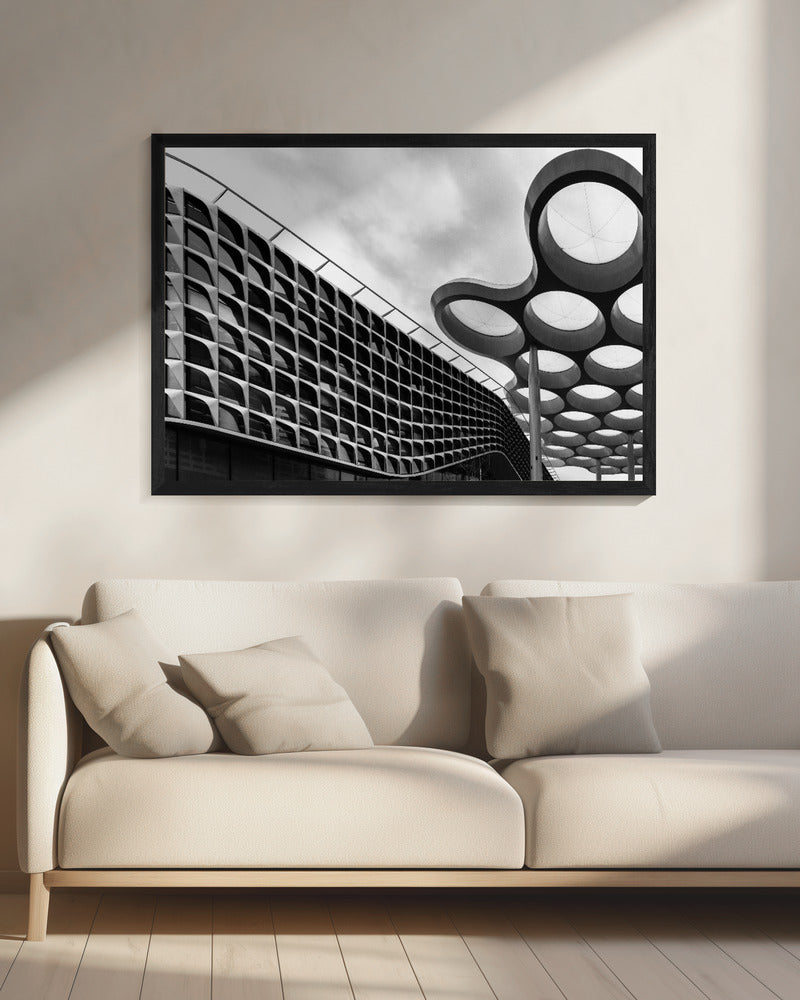 Wall station square Poster och Canvastavla