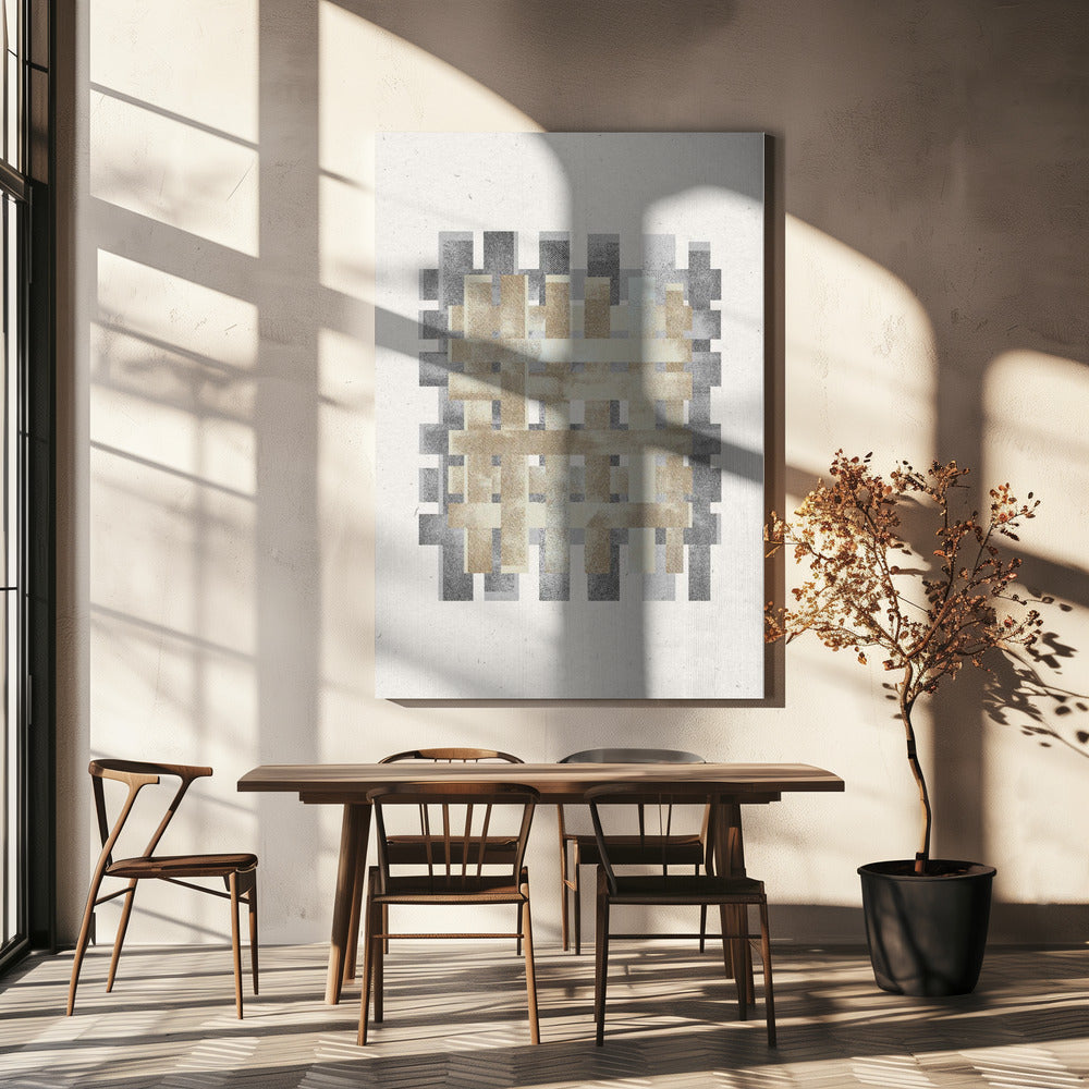Pattern on Pattern No.2 Poster och Canvastavla