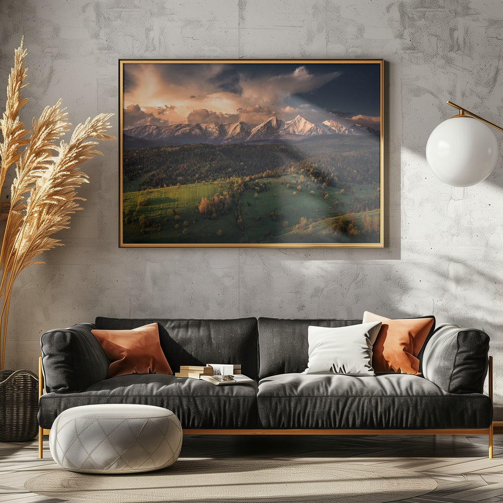 Morning in High Tatras Poster och Canvastavla