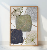 Green-Grey-2 Poster och Canvastavla