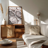 Grey Roses No 01 Poster och Canvastavla