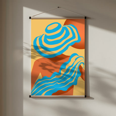 The Blue Sarong Poster och Canvastavla