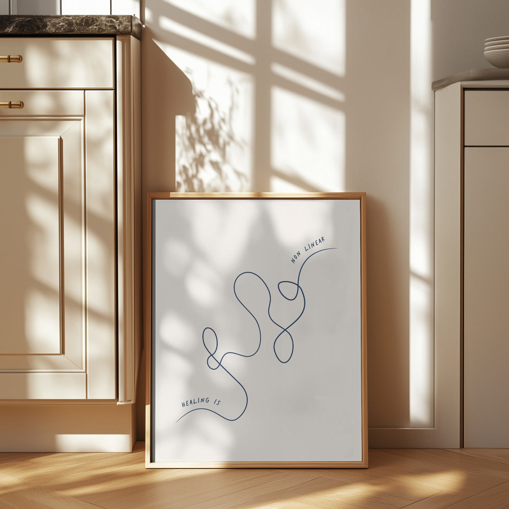 Healing Nonlinear Poster och Canvastavla