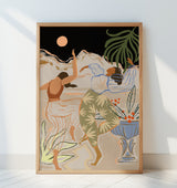 Moonlightdance Poster och Canvastavla