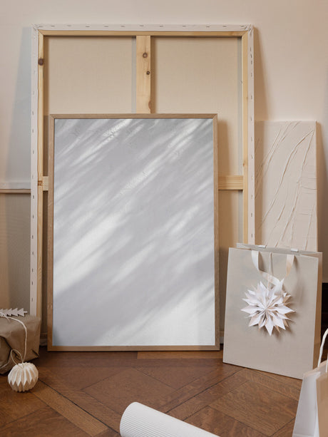Shades of White in Morocco Poster och Canvastavla