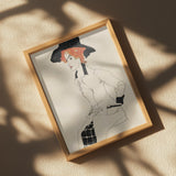 Portrait of a Woman 1910 Poster och Canvastavla