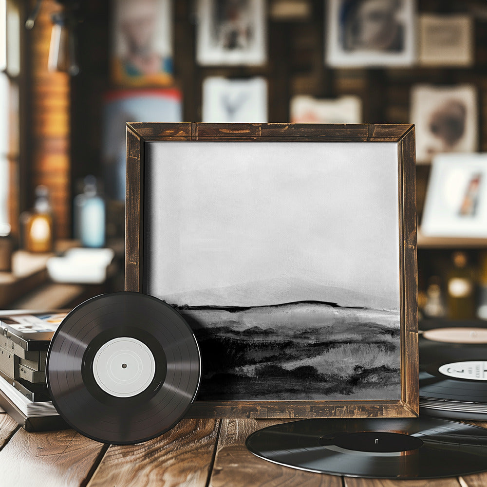 Mono Landscape No1 Poster och Canvastavla