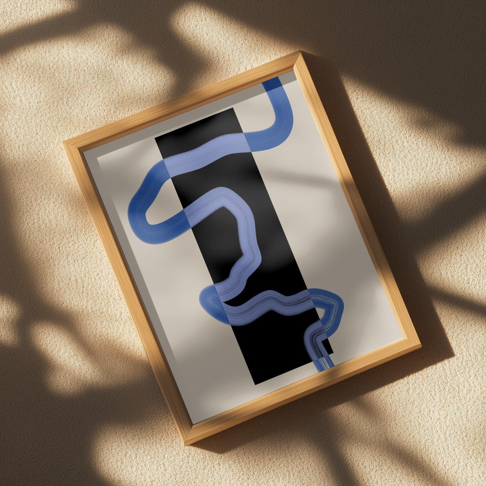 3x4 Aspectratio  Indigo42 Poster och Canvastavla