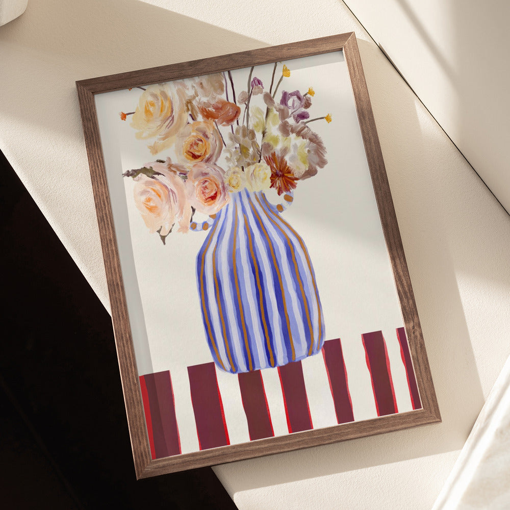 Still Life With Flowers 1 Poster och Canvastavla