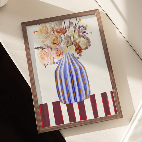 Still Life With Flowers 1 Poster och Canvastavla