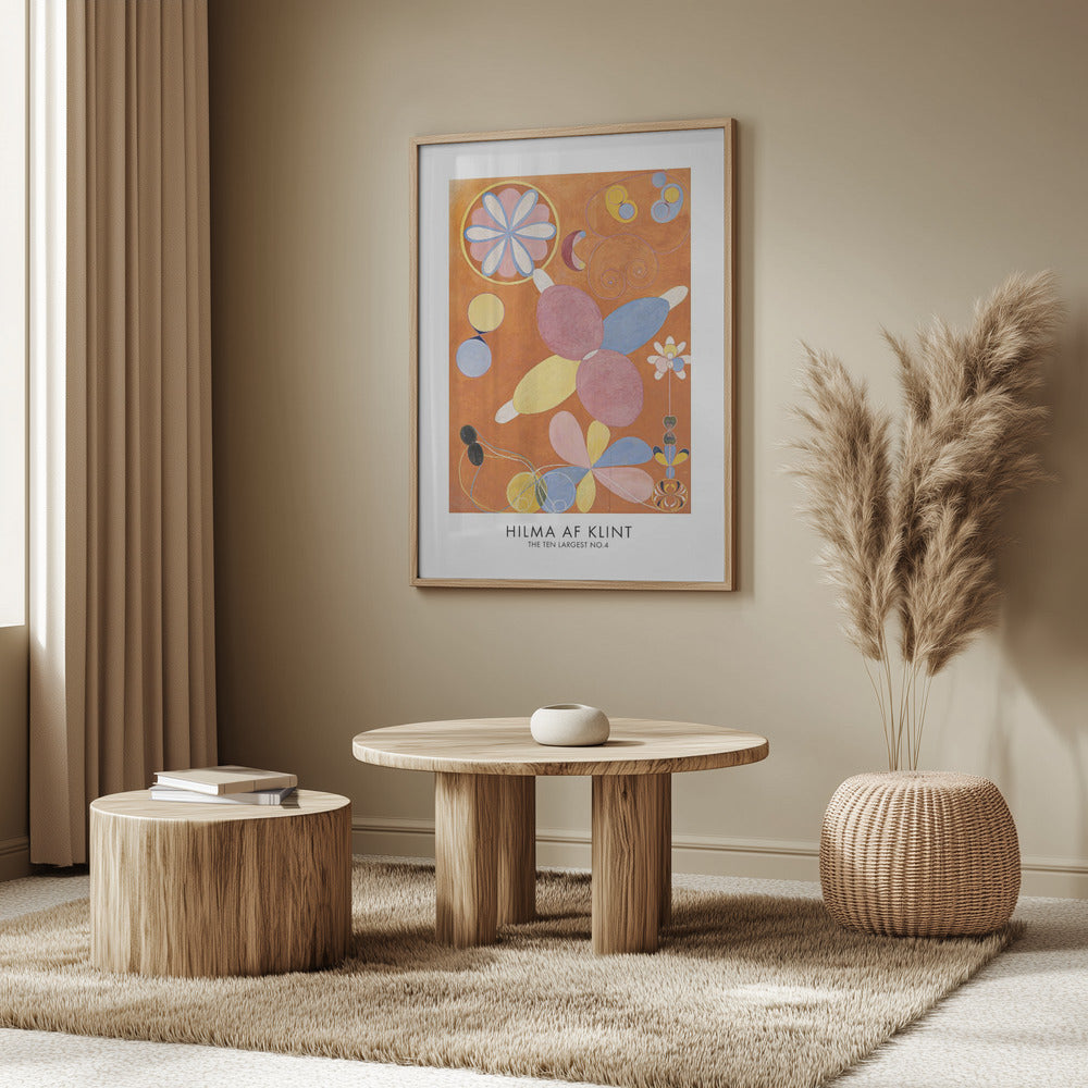 The Ten Largest No.4 Poster Poster och Canvastavla