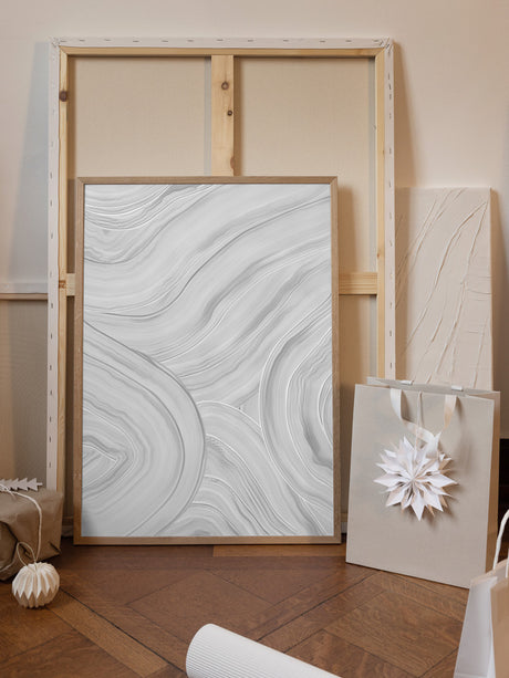 White Desert Poster och Canvastavla