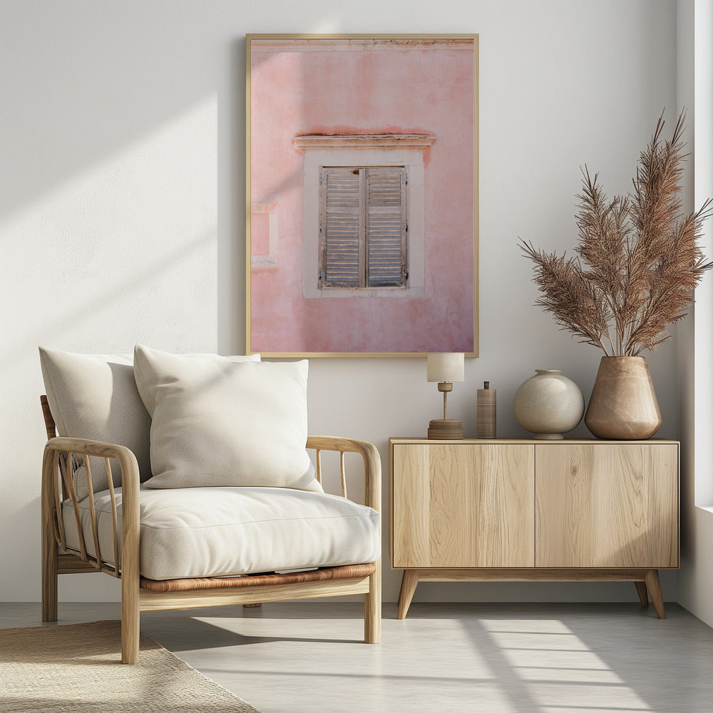 Dubrovnik Pink Poster och Canvastavla